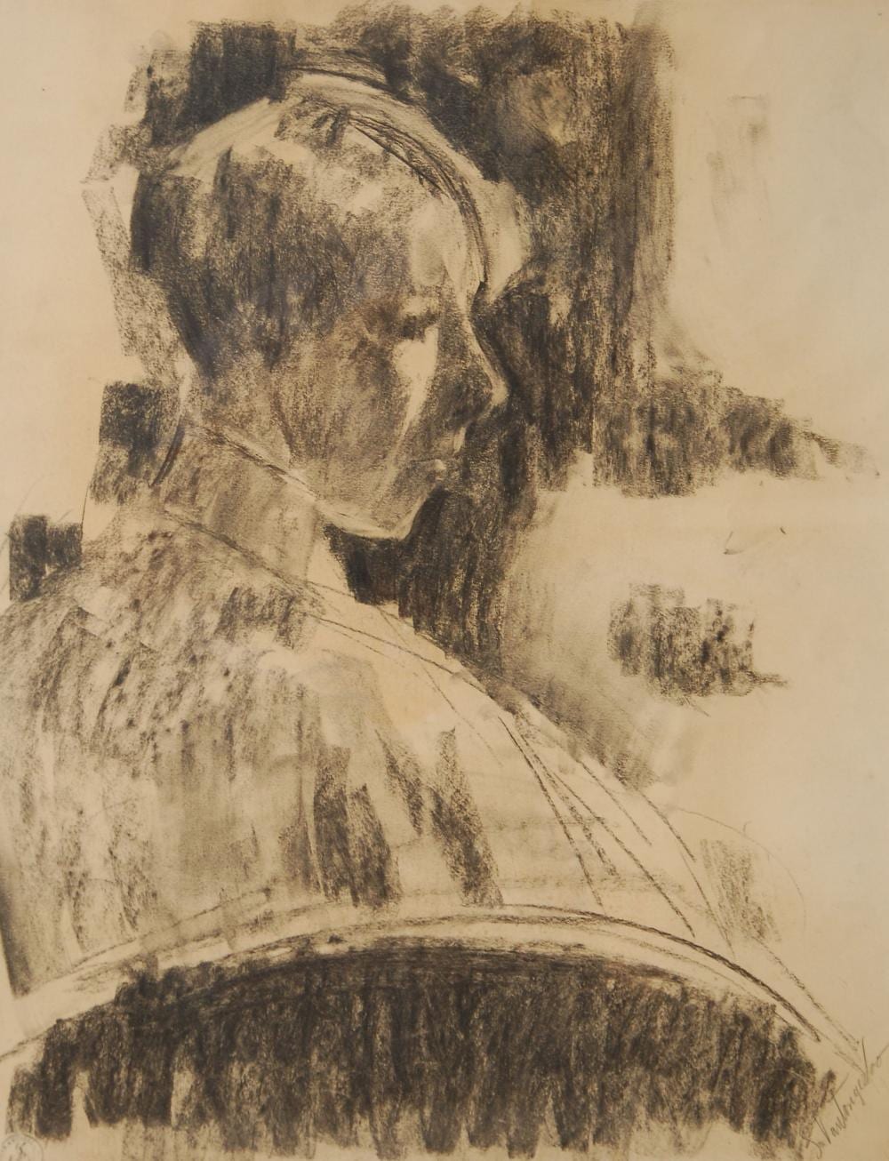 georges vantongerloo 1886 1965 personnage de profil figure in profile · Brussels Art Auctions · 2020-11-17 Georges Vantongerloo comparable auction result: georges vantongerloo 1886 1965 personnage de profil figure in profile
