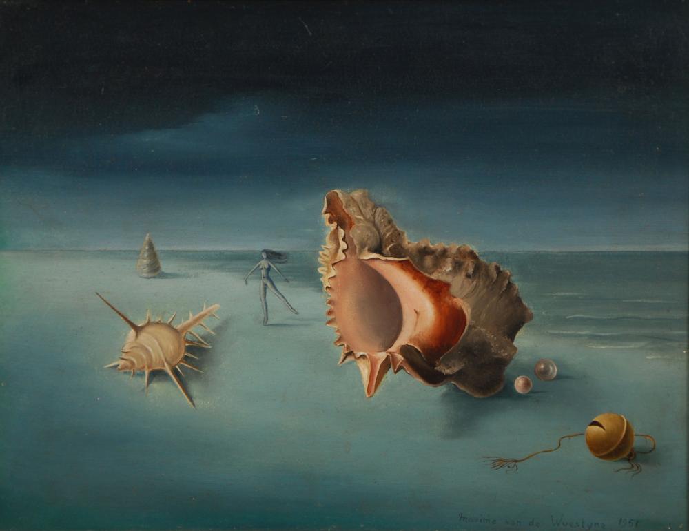 maxime van de woestyne 1911 2000 coquillage l aube shell at the dawn · Brussels Art Auctions · 2020-11-17 Maximilien van de Woestijne comparable auction result: maxime van de woestyne 1911 2000 coquillage l aube shell at the dawn