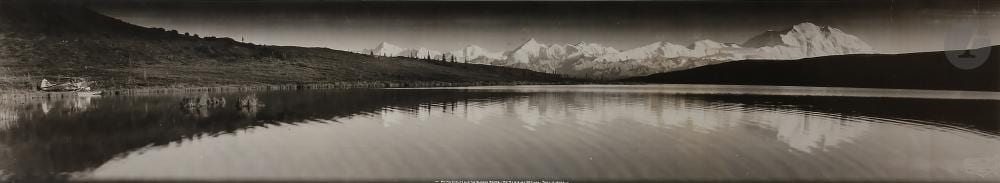 Eugene Omar Goldbeck comparable auction result: eugene omar goldbeck 1891 1986 mont mckingley and the alaska range panorama 1957