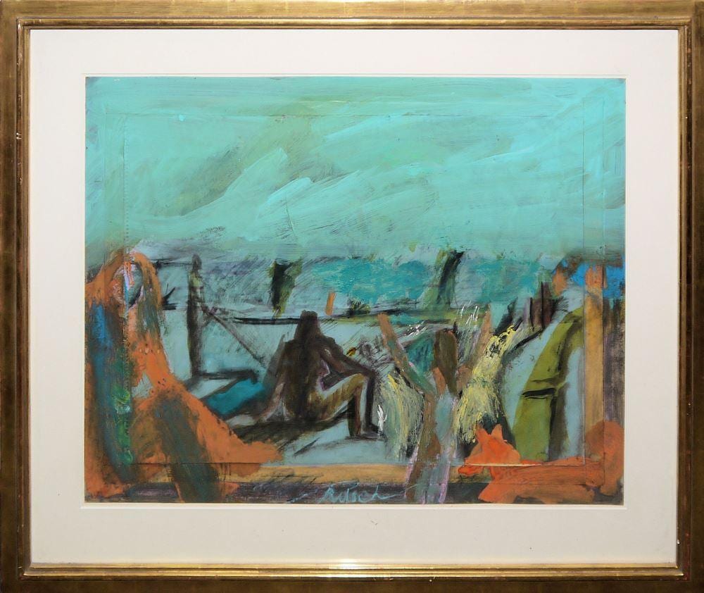 alexander rutsch sommerabend mit zwei frauen gro e mischtechnik in galerierahmung · K&K – Auktionen in Heidelberg · 2020-11-20 Alexander Rutsch comparable auction result: alexander rutsch sommerabend mit zwei frauen gro e mischtechnik in galerierahmung