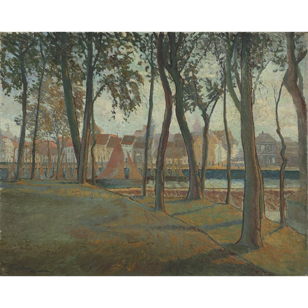 Henry Valensi comparable auction result: henry valensi 1883 1960 voiliers nieuport nieuwpoort 1912