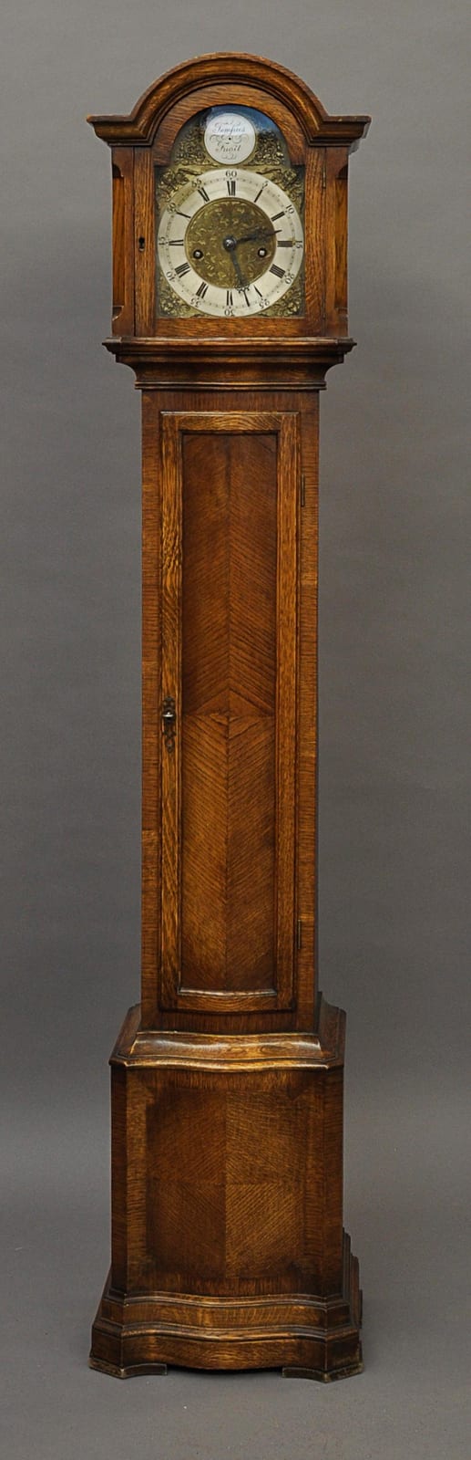 Grandfather clock sold by Kunstauktionshaus Günther, lot 145 — auction record photograph