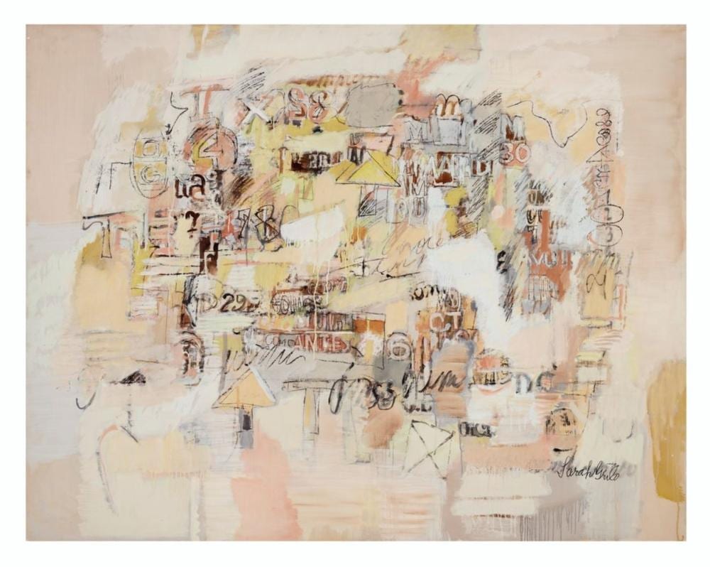 Sarah Grilo comparable auction result: sarah grilo 1920 2007 como antes