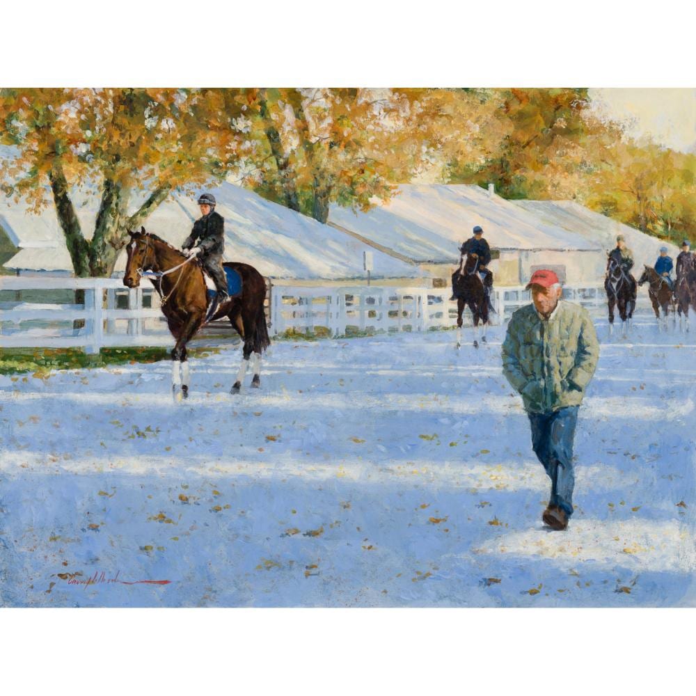 larry wheeler a fall stroll · The Sporting Art Auction · 2020-11-22 Larry Wheeler comparable auction result: larry wheeler a fall stroll