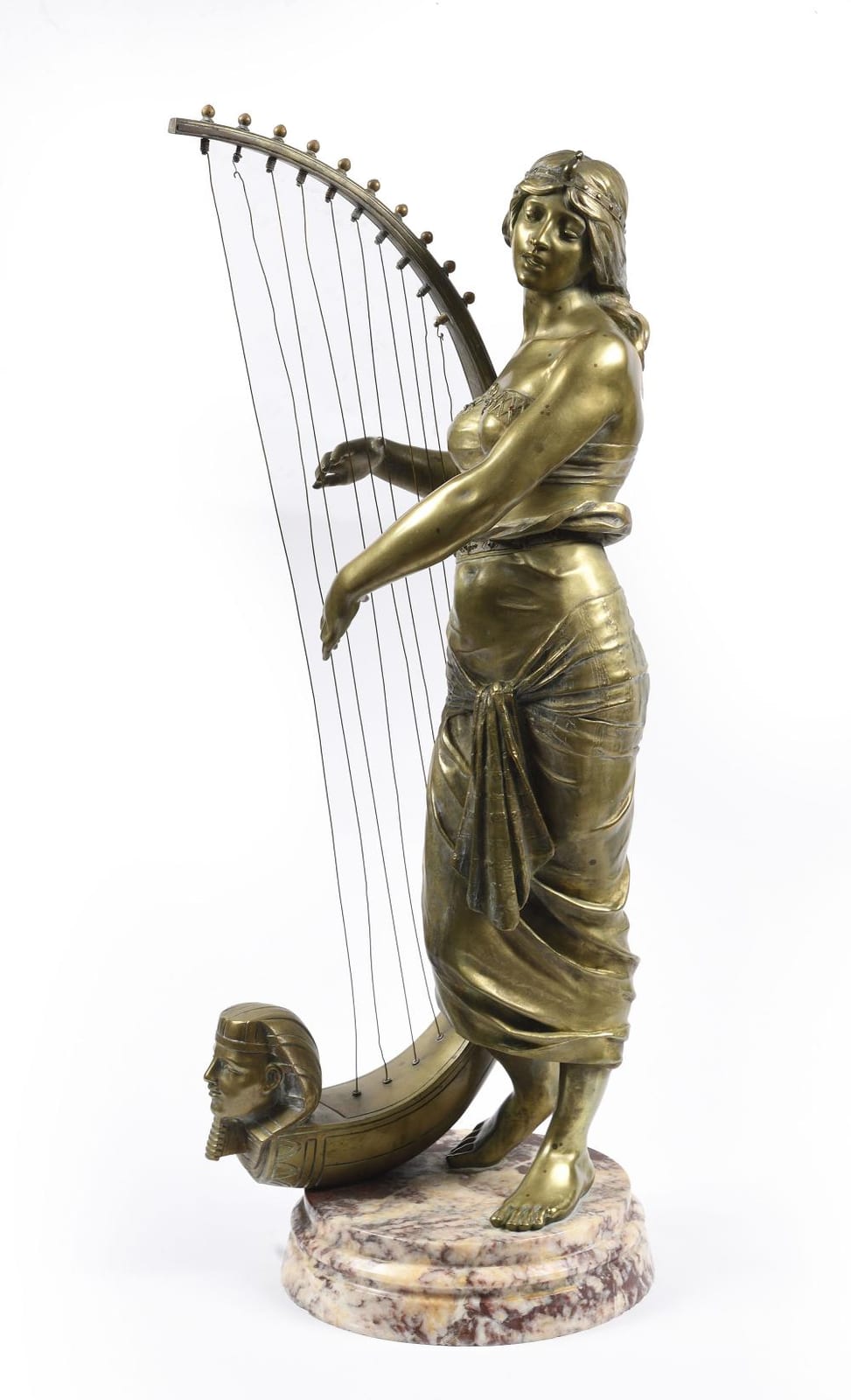 Georges-Charles Coudray comparable auction result: georges coudray 1862 1932 the egyptian harpist