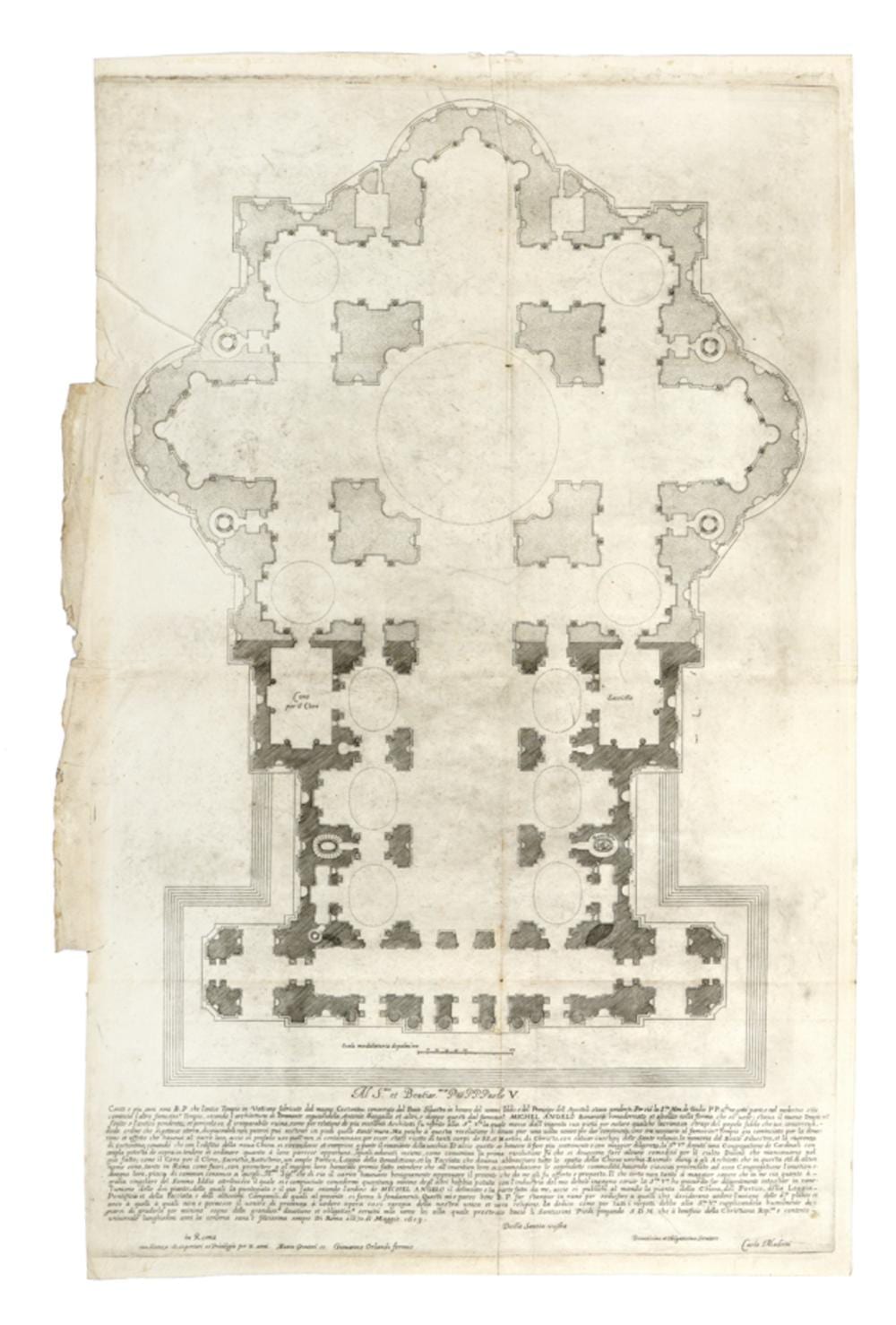 matth us greuter pianta di san pietro in vaticano 1613 · Gonnelli Casa d'Aste · 2020-12-01 Matthäus Greuter comparable auction result: matth us greuter pianta di san pietro in vaticano 1613
