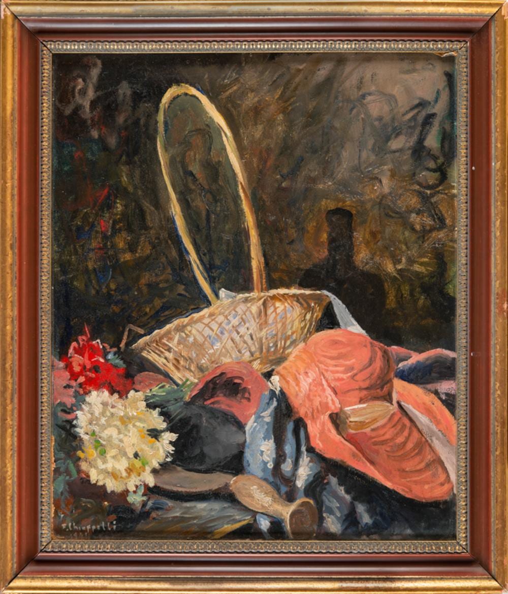Francesco Chiappelli comparable auction result: francesco chiappelli natura morta 1941