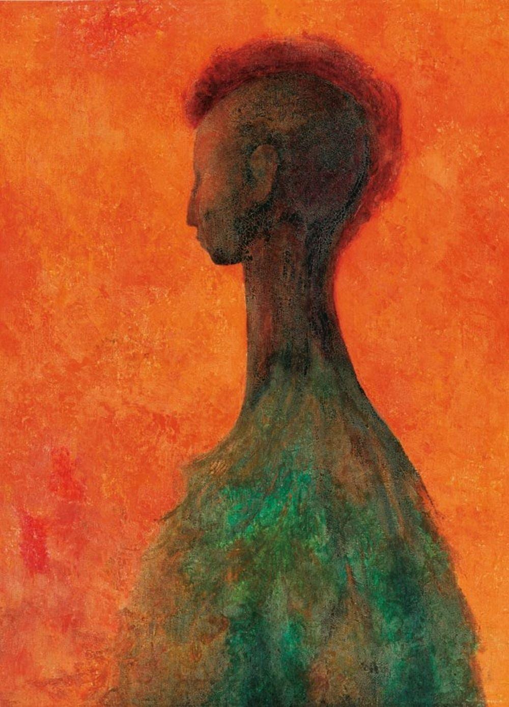 Guillermo Meza comparable auction result: guillermo meza 1917 1997 figura frente al sol