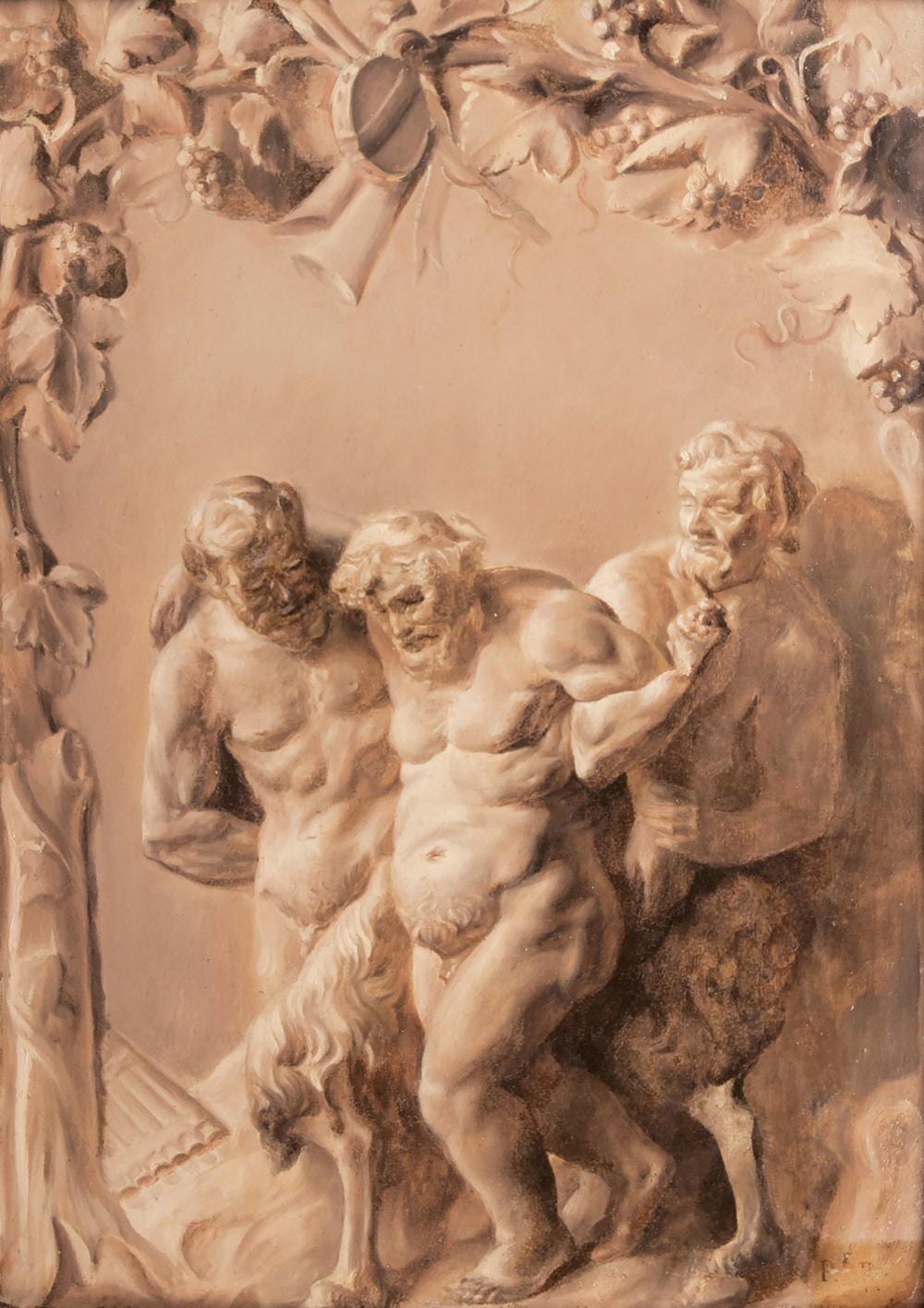Frans Wouters comparable auction result: frans wouters lierre vor 1612 antwerpen 1659 in the manner of drunken silenus