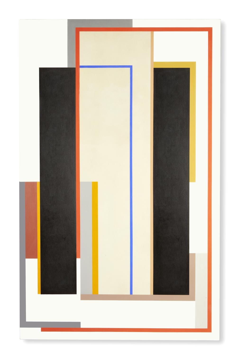 Elaine Lustig Cohen comparable auction result: elaine lustig cohen american 1927 2016 black pilaster v 1979