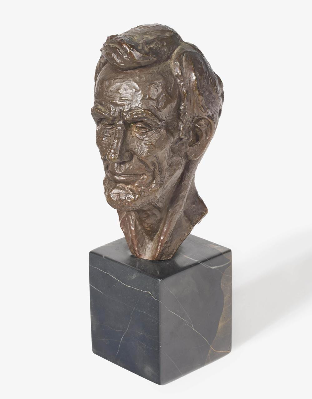 leo cherne bronze of lincoln · Capsule Gallery Auction · 2020-11-18 Leo Cherne comparable auction result: leo cherne bronze of lincoln