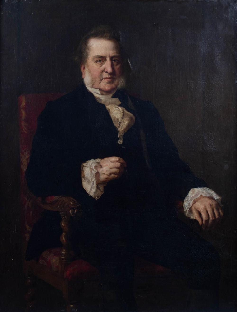 norman macbeth british 1821 1888 portrait of a gentleman oil on canvas 52 1 2 x 40 in · Potomack Company · 2020-11-19 Norman (1821) Macbeth comparable auction result: norman macbeth british 1821 1888 portrait of a gentleman oil on canvas 52 1 2 x 40 in