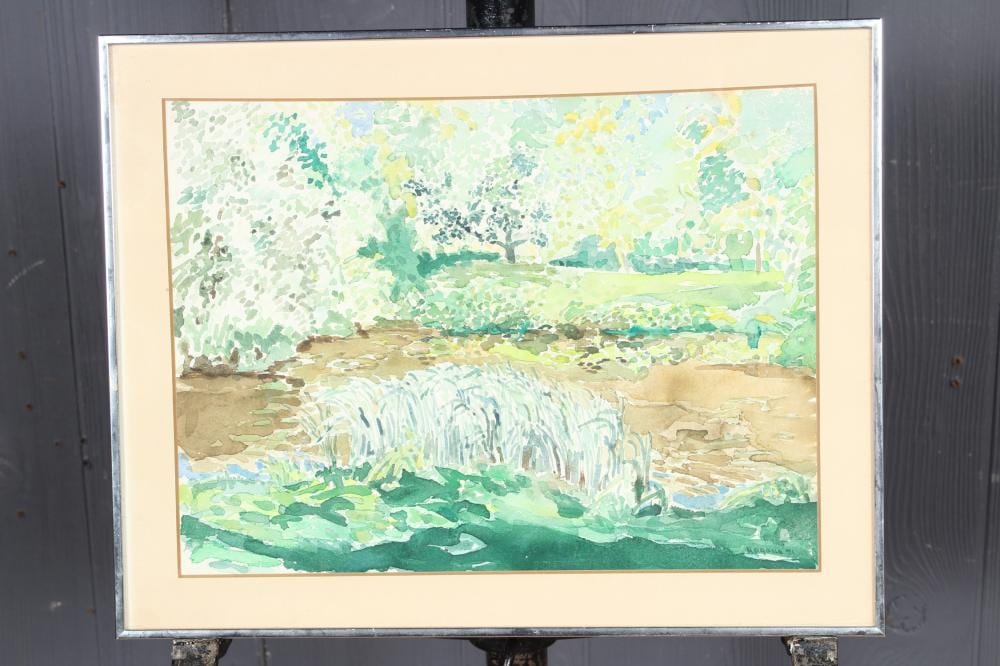 Paul Tatsumi Nagano comparable auction result: signed paul tatsumi nagano watercolor