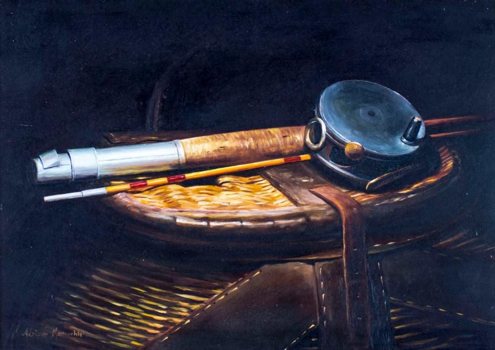 Adriano Manocchia comparable auction result: adriano manocchia ny born 1951 oil painting