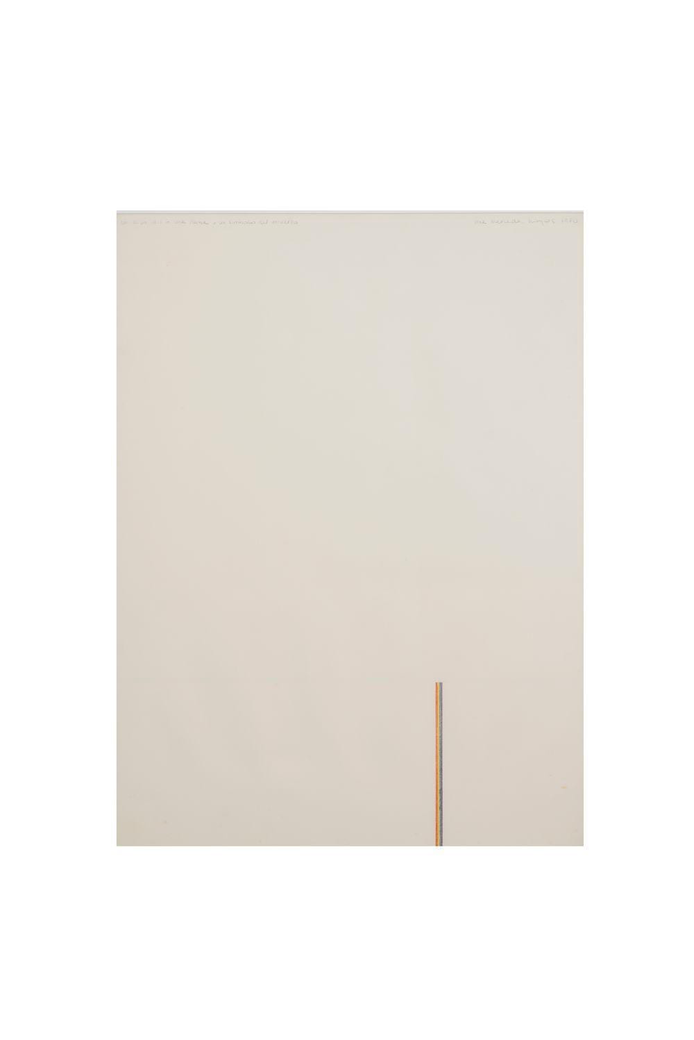 Ana Mercedes Hoyos (1942-2014) - Un arcoíris + una nube = un símbolo del universo, 1980 comparable sale