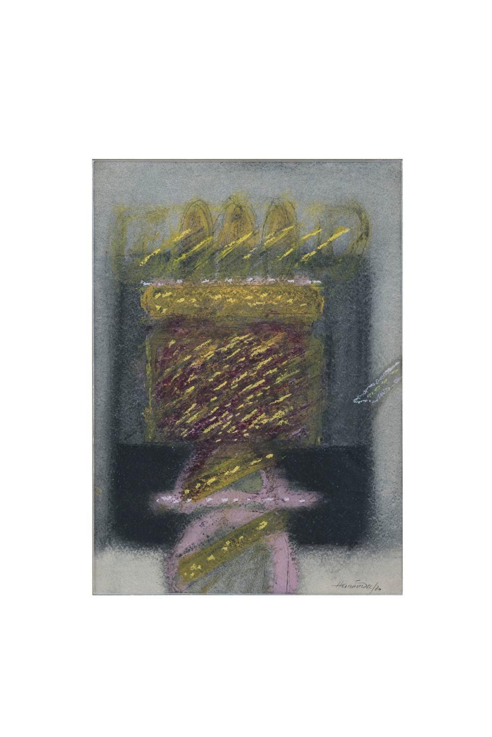 Manuel Hernandez (1928-2014) - S/T, 1970 comparable sale