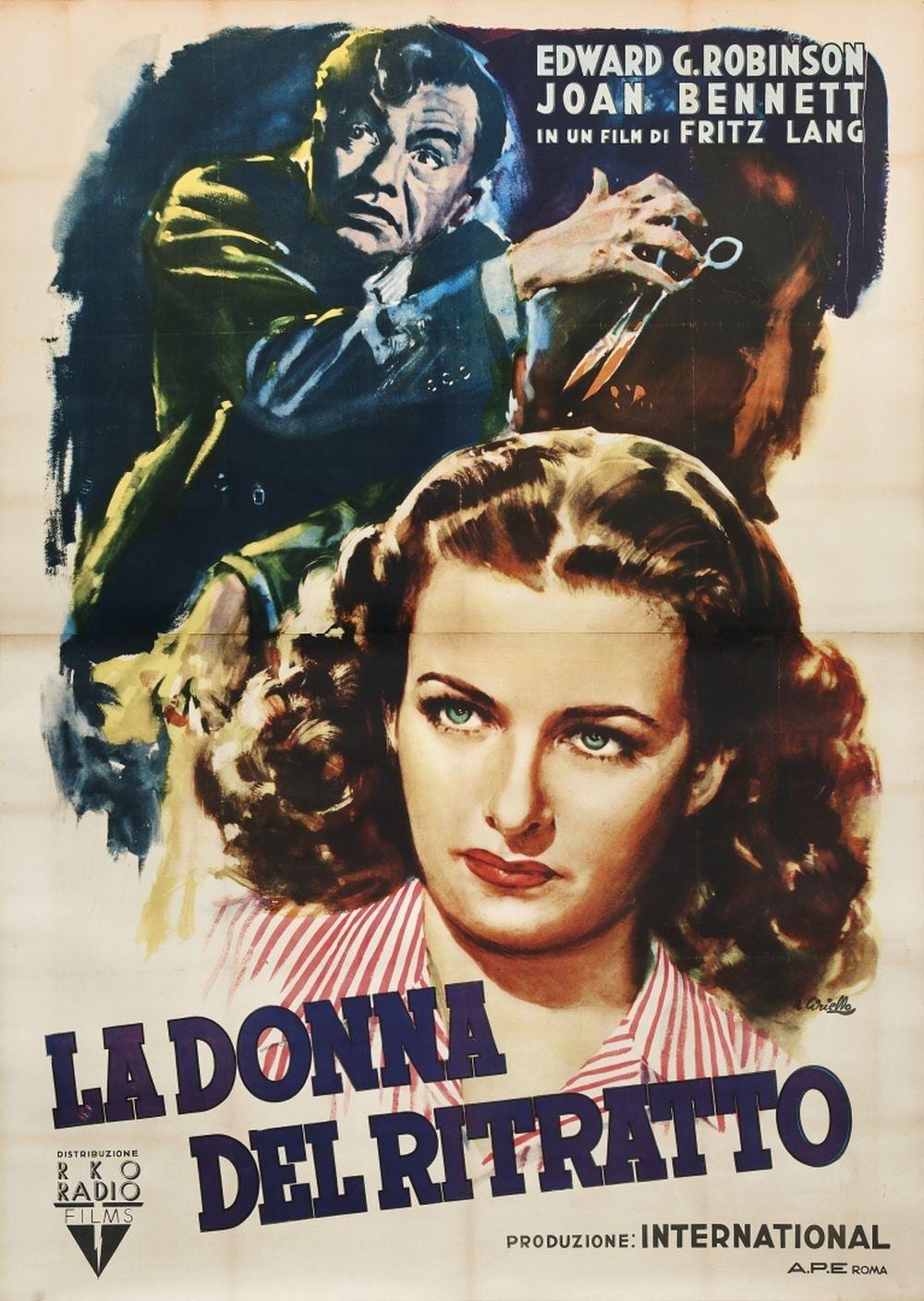 Fritz (1877) Lang comparable auction result: averardo ciriello 1918 2016 la donna del ritratto regia di fritz lang the woman in the window directed by fritz lang