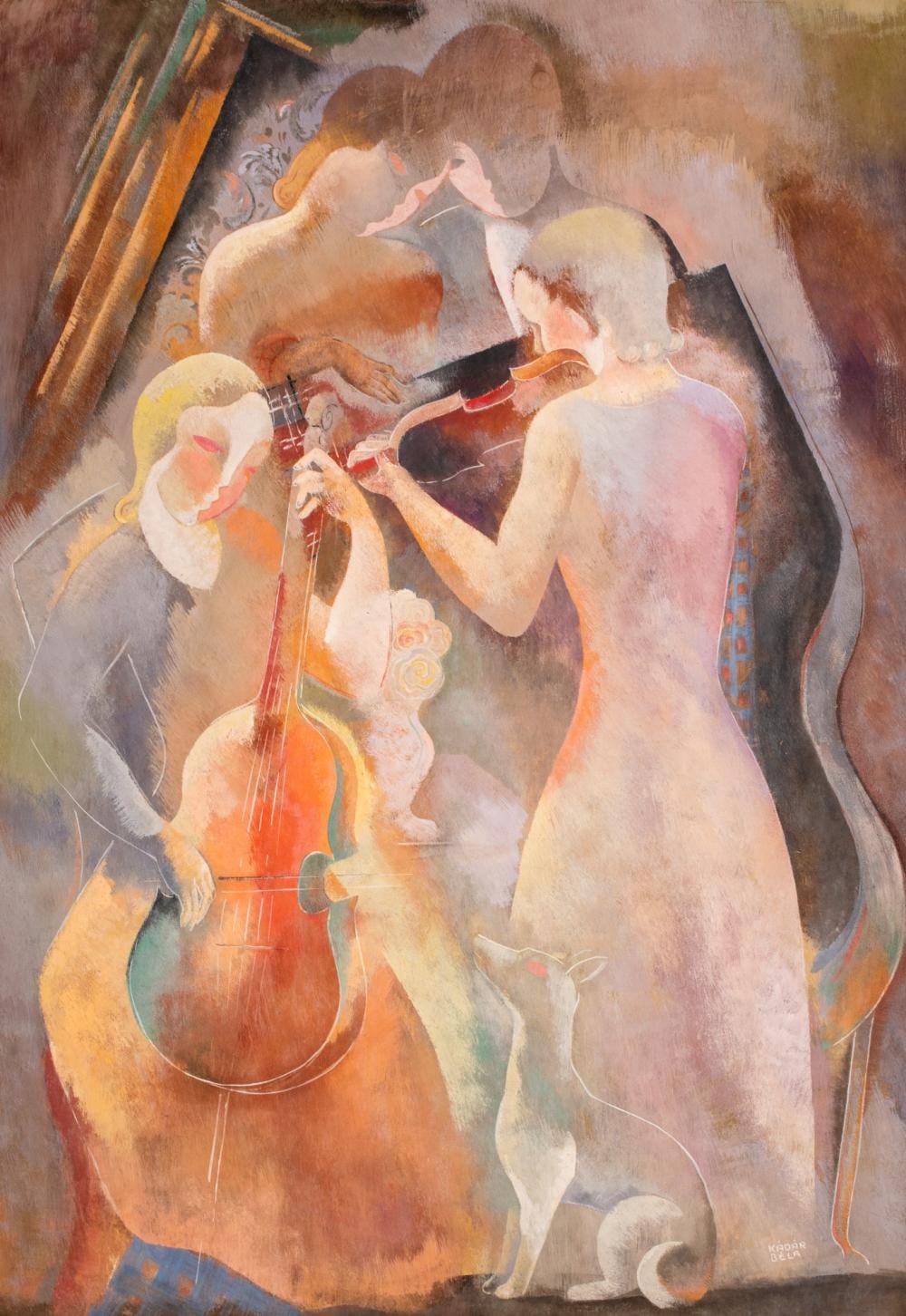 Kádár Béla (1877-1956): Chamber music with cello, first half of the 1930s comparable sale