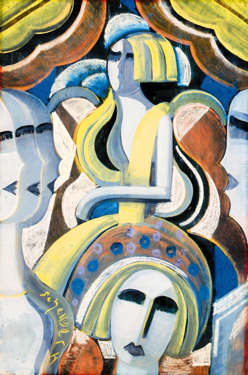Scheiber Hugó (1873-1950): Varieté comparable sale
