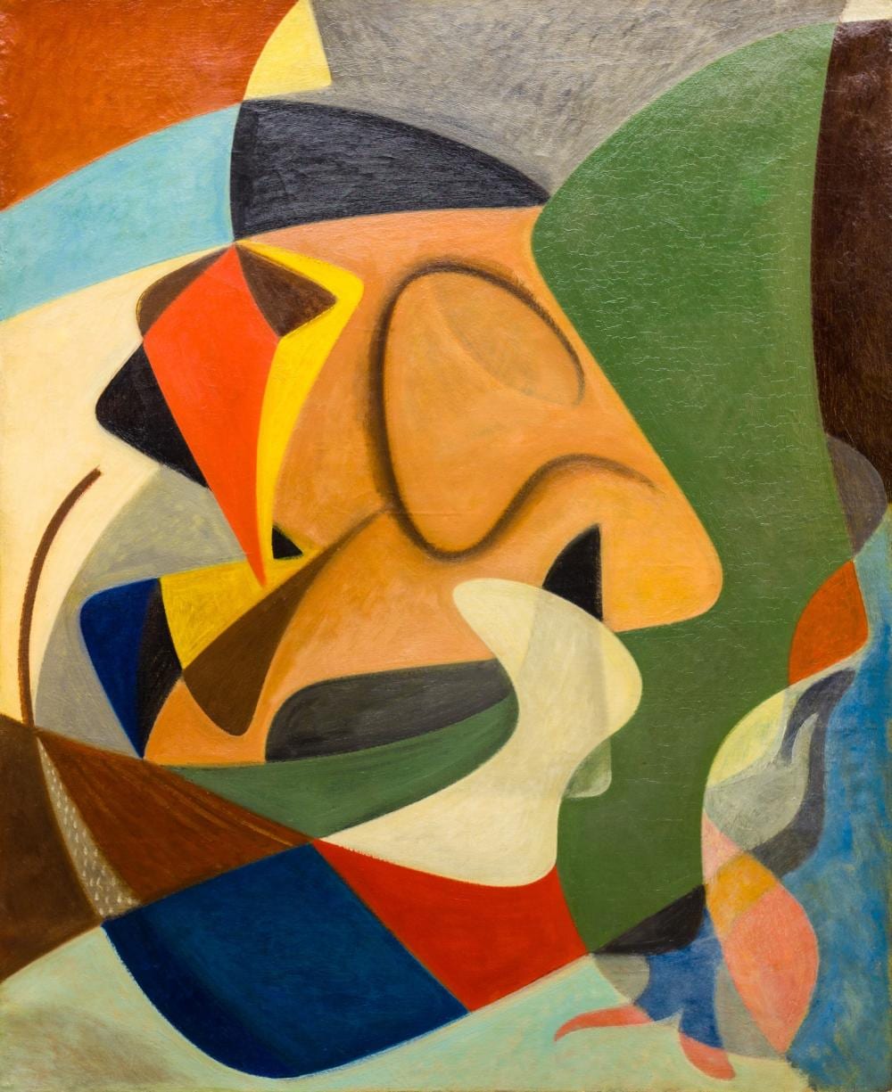 Martyn Ferenc (1899-1986): Abstract character comparable sale