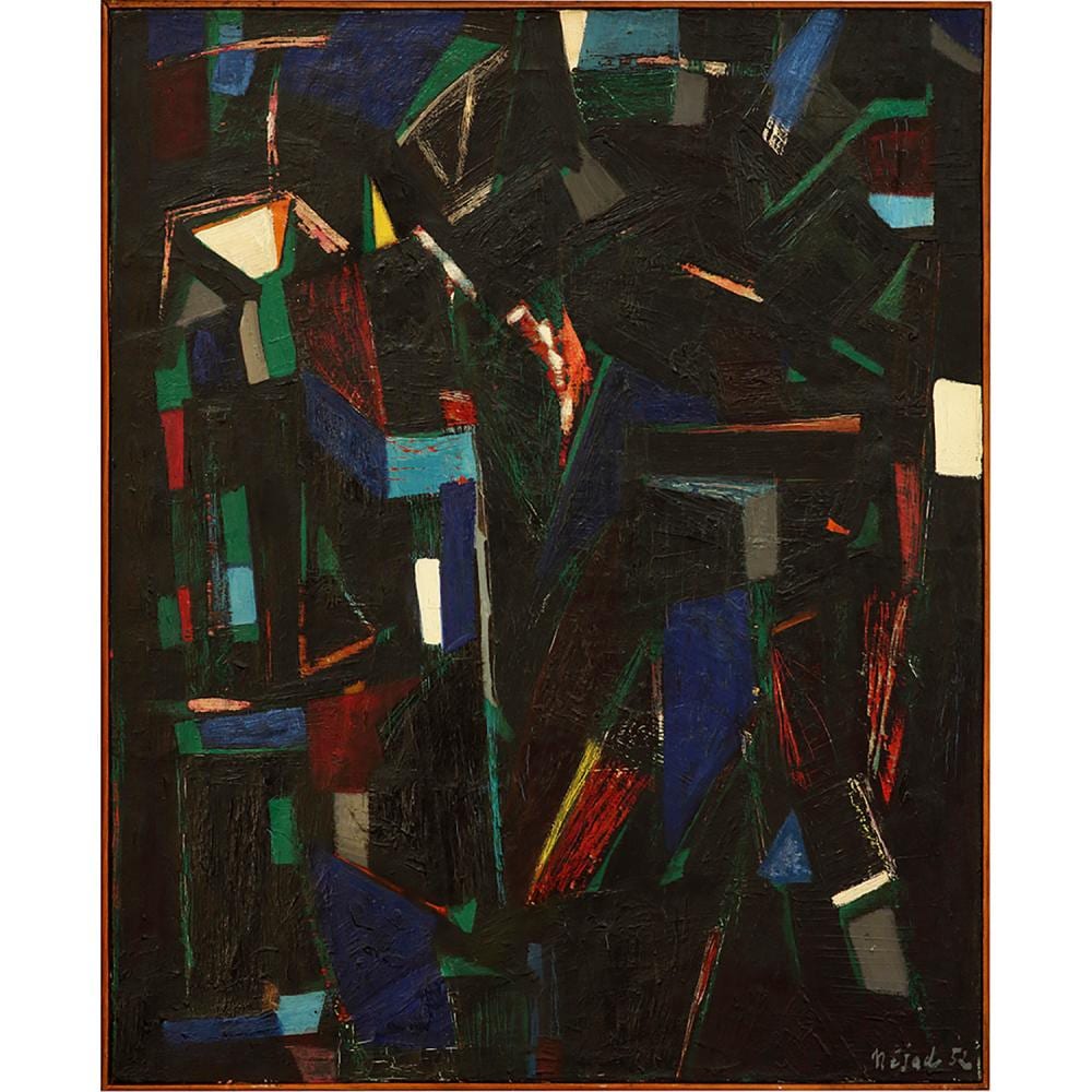 Nejat Devrim comparable auction result: nejad nejad melih devrim dit 1923 1995 noire ultime 1952