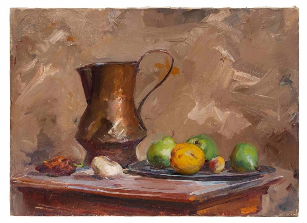 Wayman Adams comparable auction result: wayman adams american 1883 1959 still life 1936