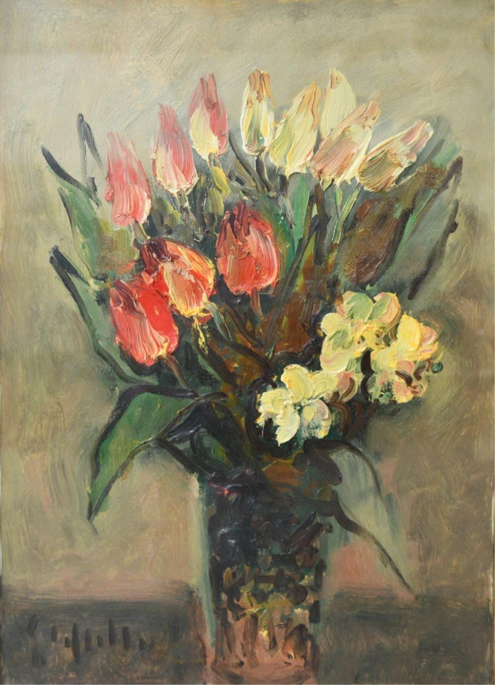 Emanuele Cappello comparable auction result: emanuele cappello italian 1936 still life