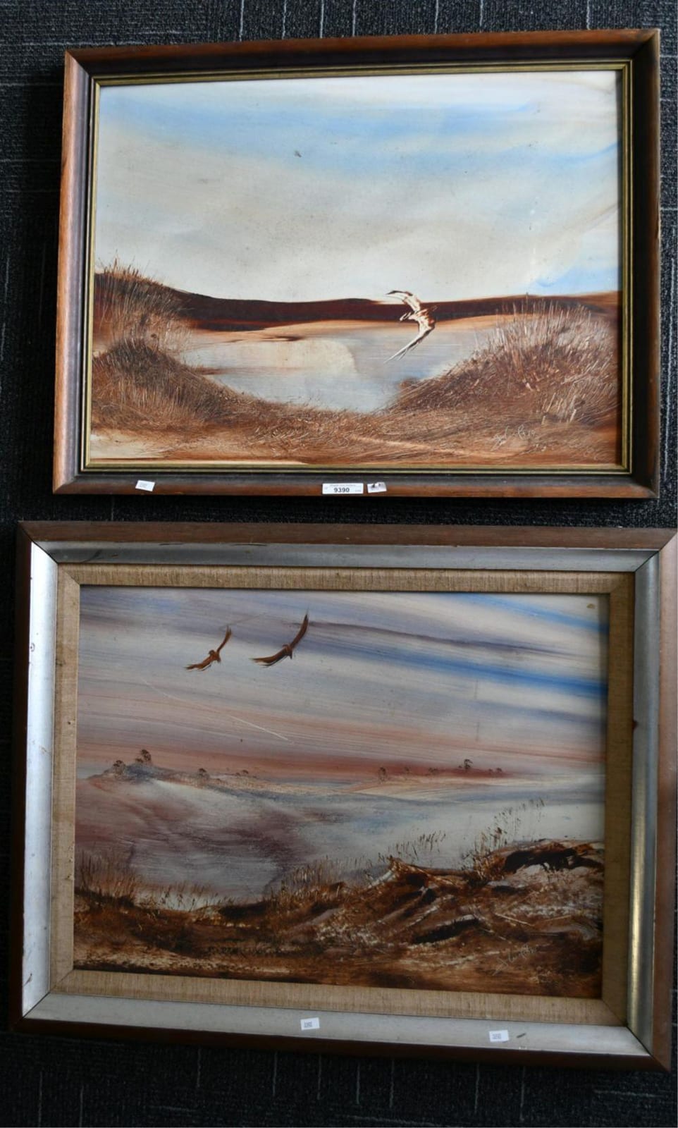 Jim Crofts comparable auction result: jim crofts 1922 two works