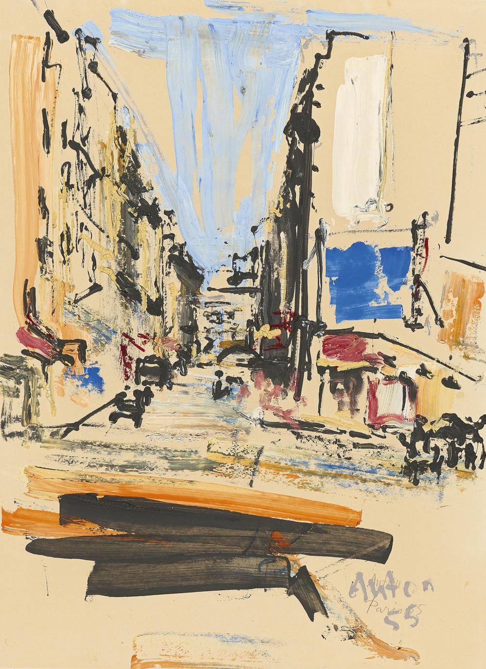 Anton Räderscheidt comparable auction result: anton r derscheidt paris