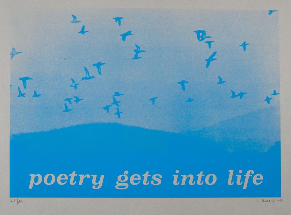 Eugenio Miccini comparable auction result: eugenio miccini 1925 2007 poetry 1976