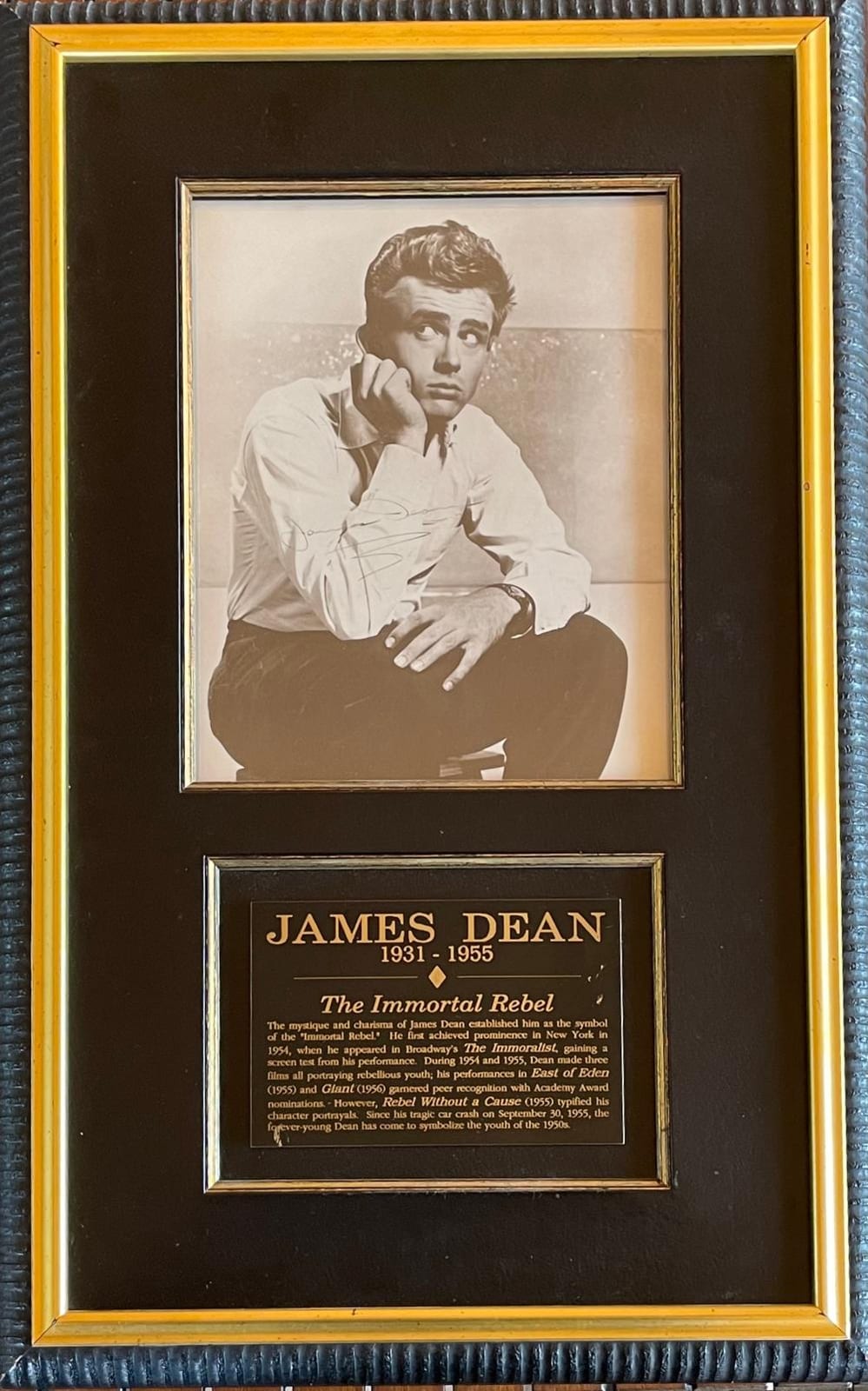 James (1931) Dean comparable auction result: dean james