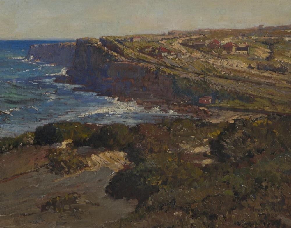 Julian Howard Ashton comparable auction result: howard ashton 1877 1964 south sydney coast 1920 oil on canvas