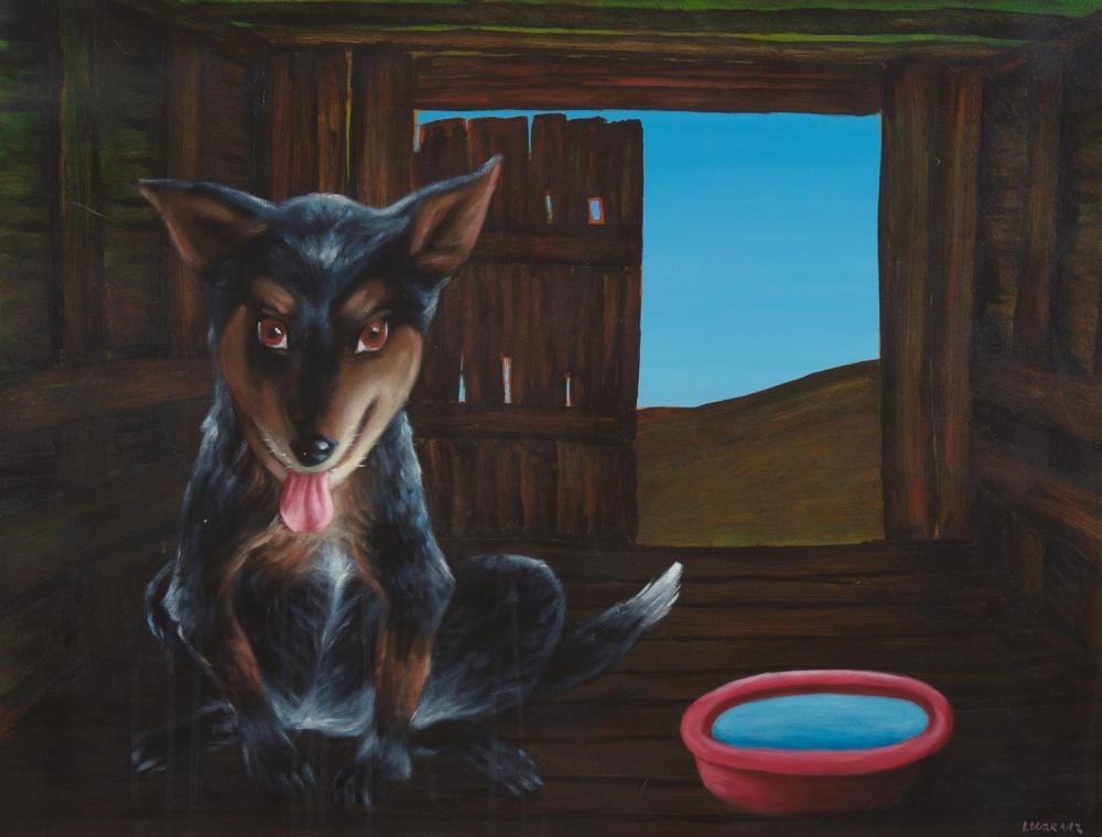 ivan durrant born 1947 dog 1970 oil on masonite · Leonard Joel · 2020-12-01 Ivan Durrant comparable auction result: ivan durrant born 1947 dog 1970 oil on masonite