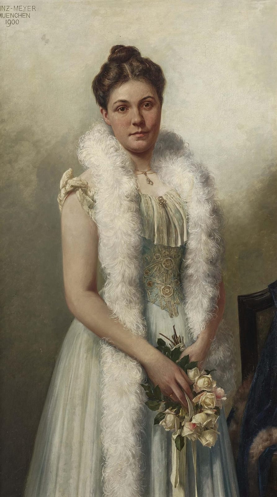 Kunz Meyer-Waldeck comparable auction result: kunz meyer waldeck portrait of a lady