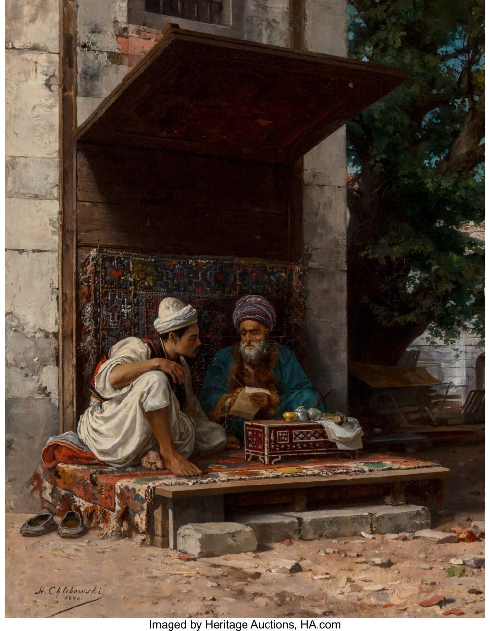 stanislaus von chlebowski polish 1835 1884 un crivain public constantinopl · Heritage Auctions · 2020-12-04 Stanislaw (1835) Chlebowski comparable auction result: stanislaus von chlebowski polish 1835 1884 un crivain public constantinopl