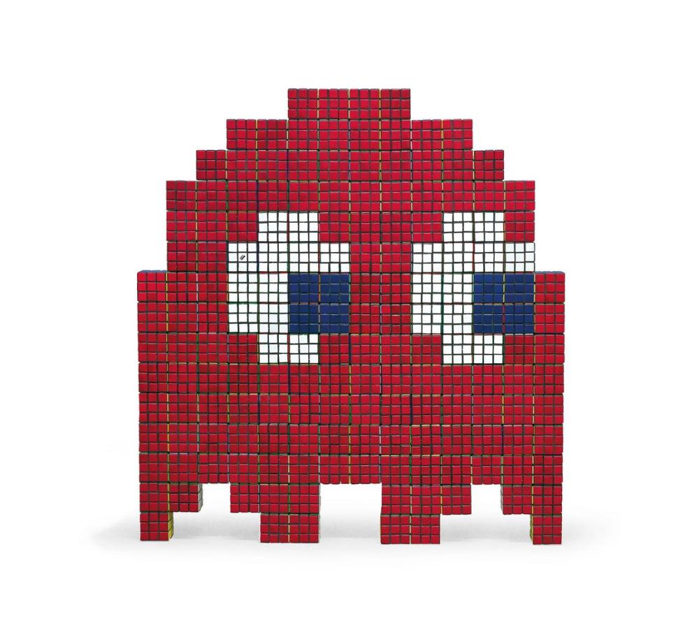 Space Invader (太空侵略者) INVADER (French, b. 1969) comparable sale