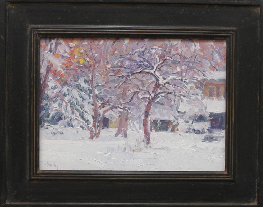 Mark Daily comparable auction result: mark daily colorado illinois born 1944 oil on p