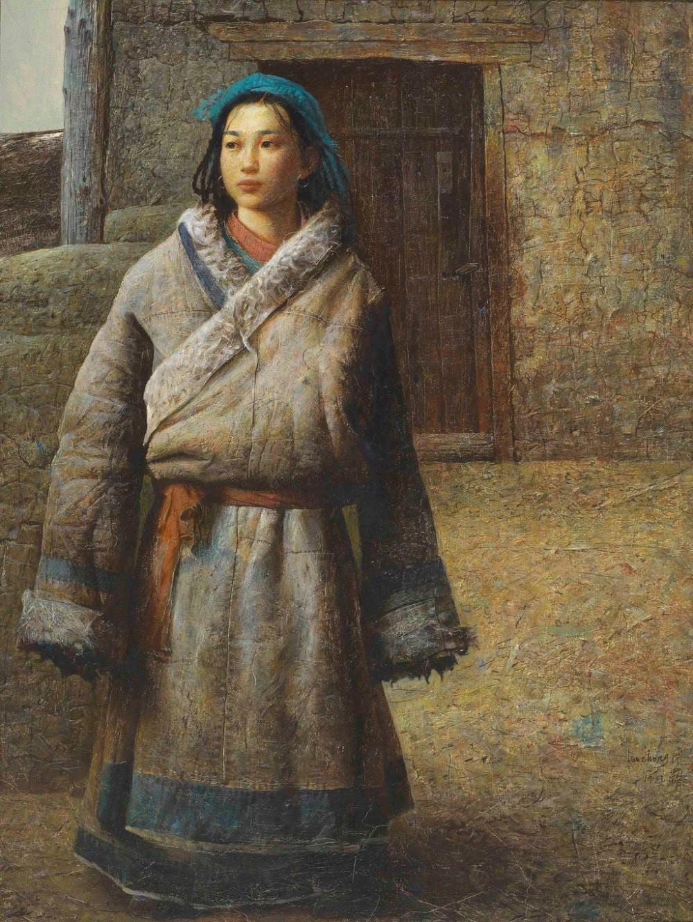 羅中立 LUO Zhongli (Chinese, b. 1948) comparable sale
