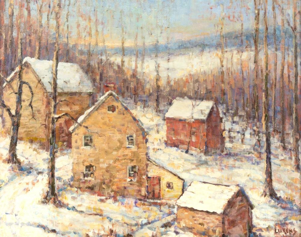 Jim Lukens comparable auction result: jim lukens pennsylvania b 1959