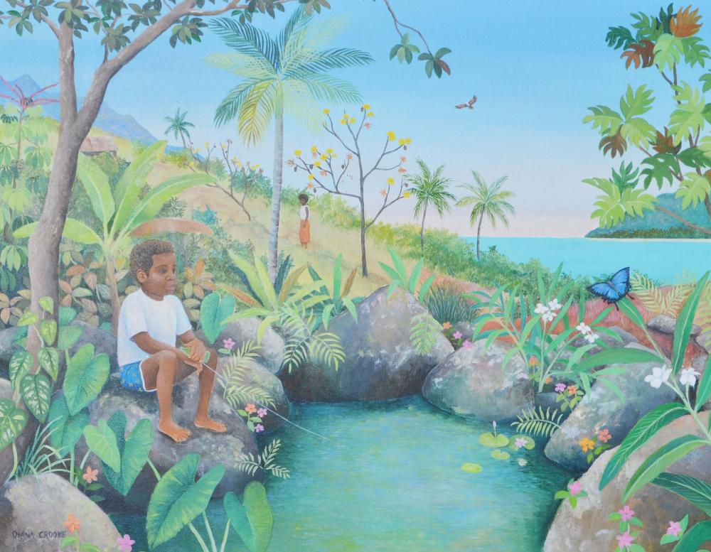 Diana Crooke comparable auction result: diana crooke b 1954