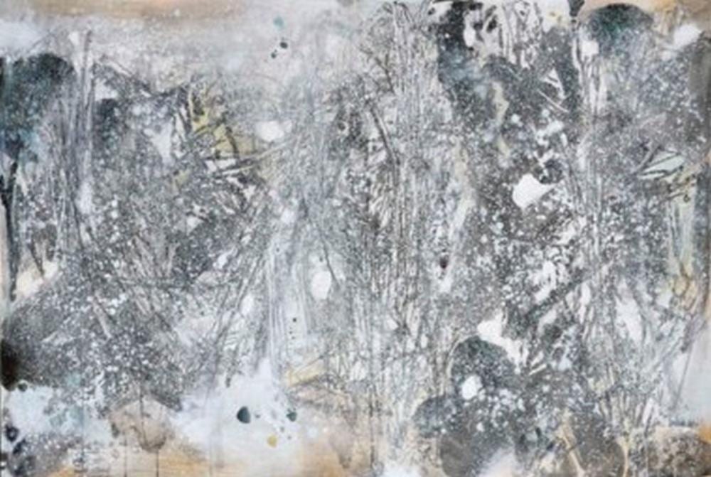 Chu Teh-Chun (ZHU DEQUN, 1920-2014) La Forêt Blanche I (The White Forest I) comparable sale