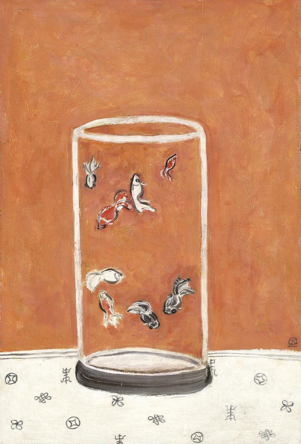 Sanyu (Chang Yu, 1895-1966) - Goldfish comparable sale