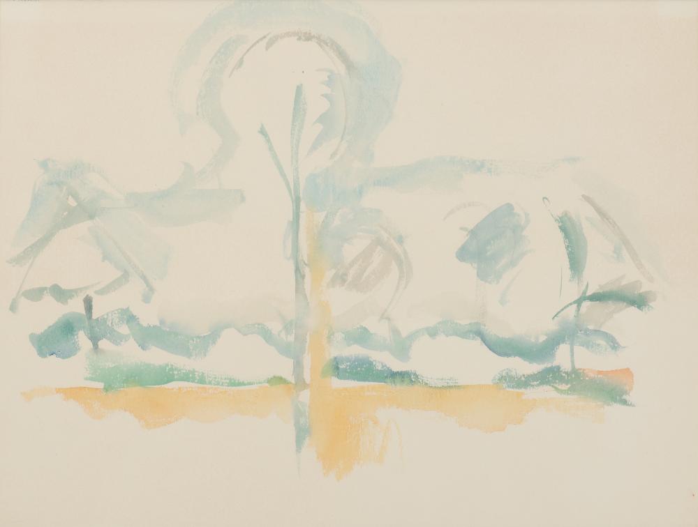 Hans van Hoek comparable auction result: subtle landscape by hans van hoek
