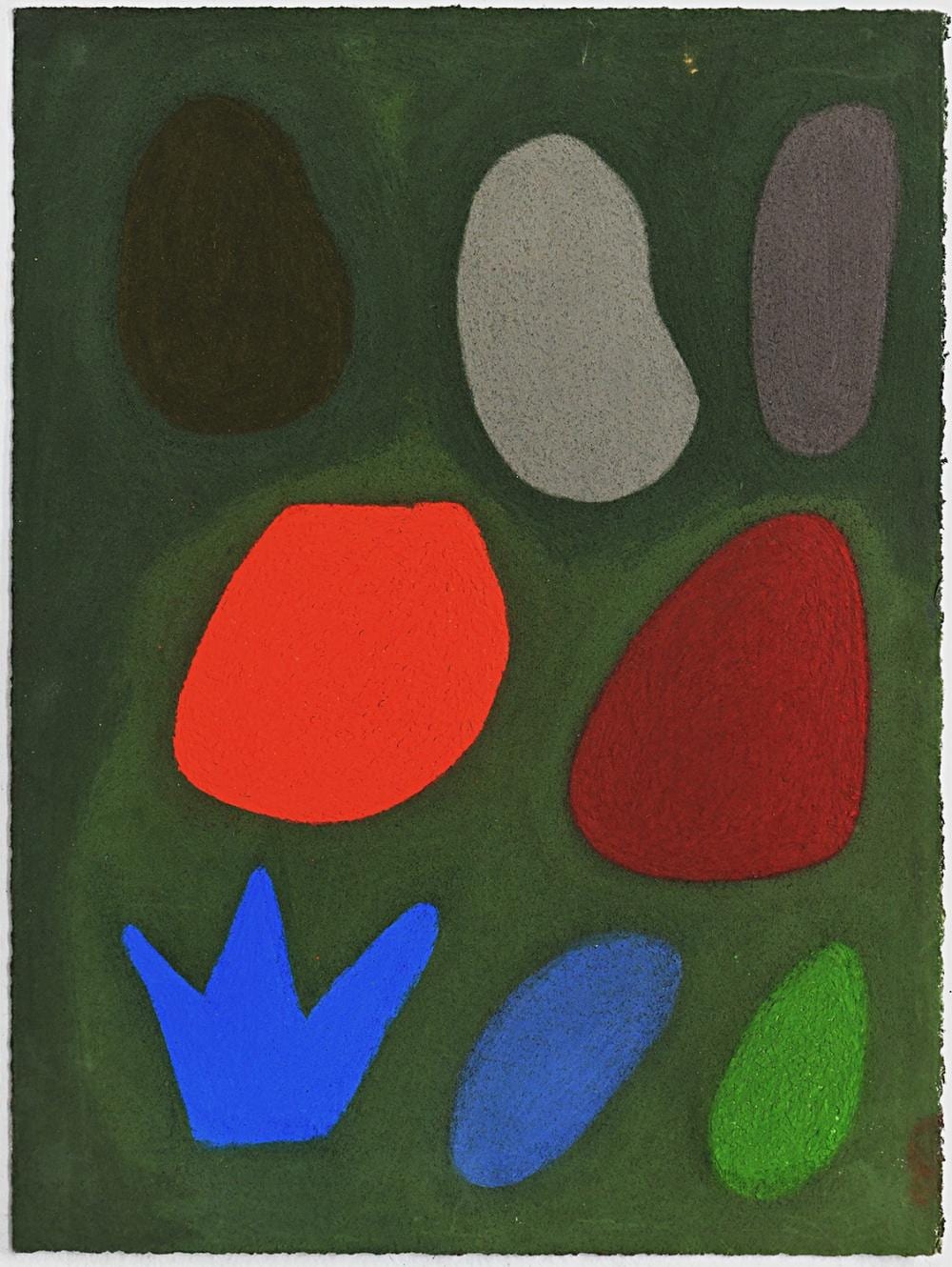 Julian Martin comparable auction result: julian martin born 1969 untitled 2019 pastel on paper