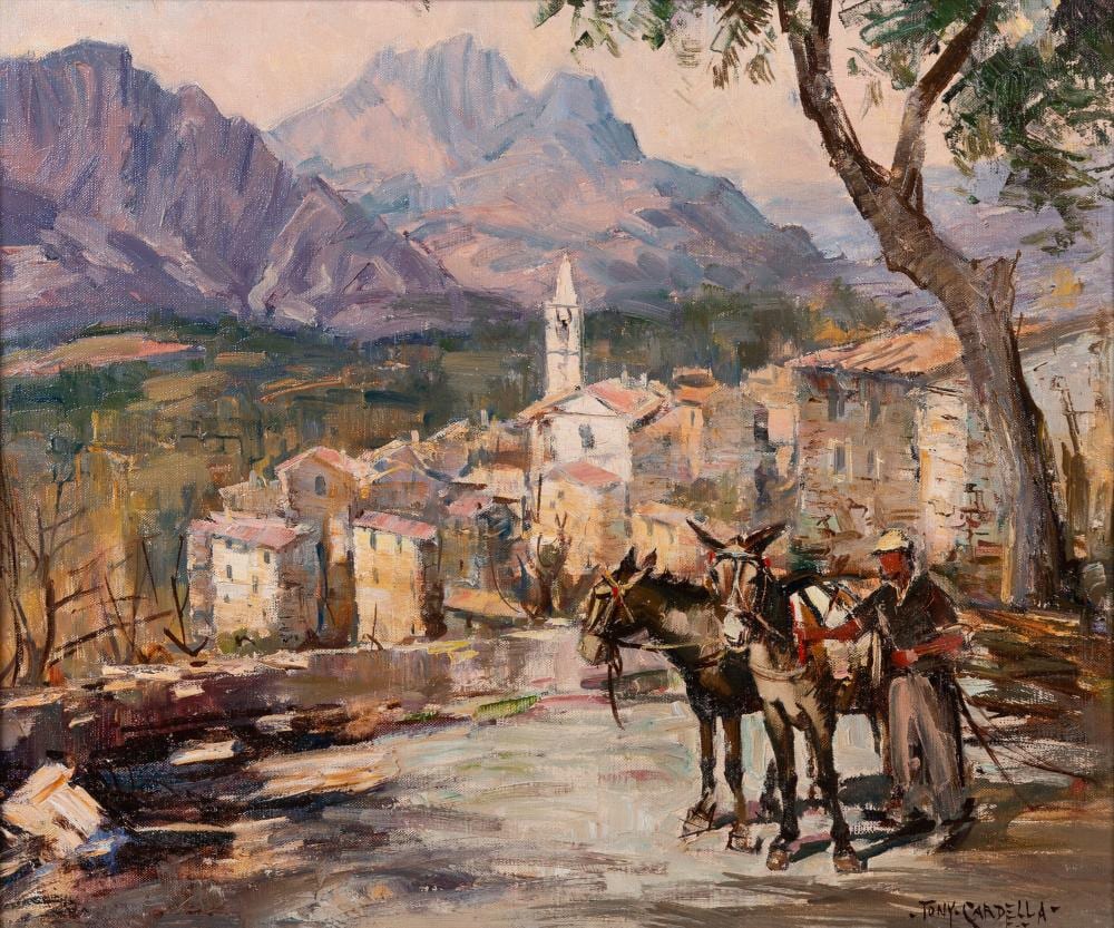 Tony Cardella comparable auction result: tony cardella 1898 1976