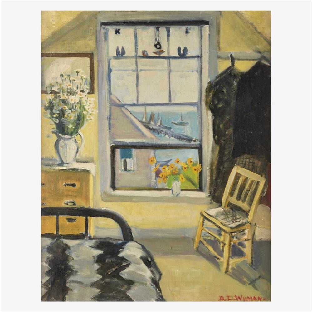 Dorothy Churchill Wyman comparable auction result: dorothy churchill wyman american 1899 1993 my room in provincetown