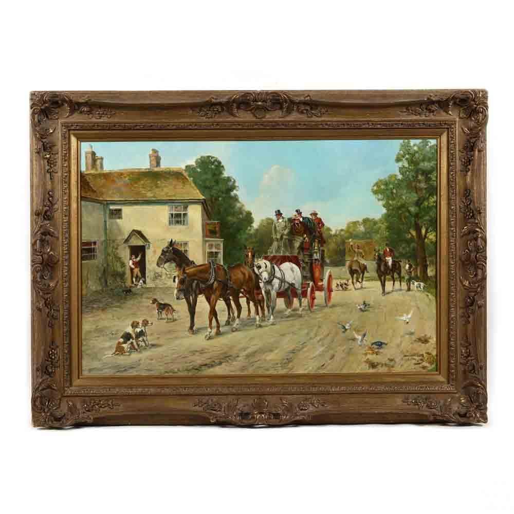 Gilbert S. Wright comparable auction result: gilbert s wright 1880 1858 outside the black swan