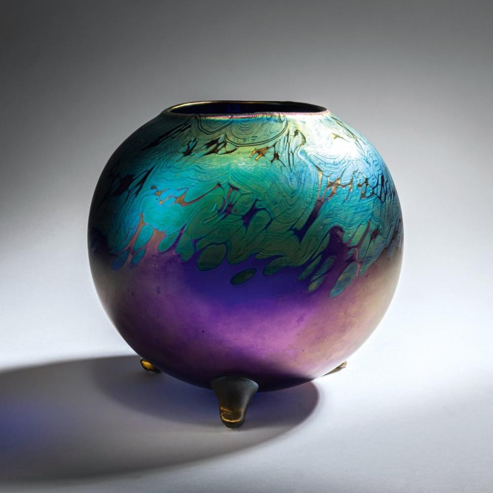 KOLOMAN MOSER, 'PHÄNOMEN' VASE, C. 1902 sold by Quittenbaum Kunstauktionen GmbH, lot 5 — auction record photograph
