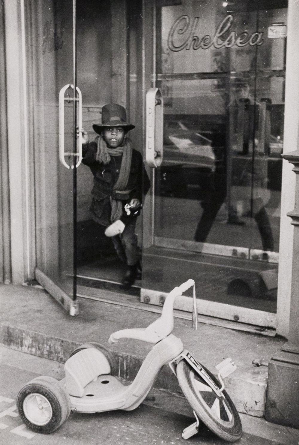 LOUIS FAURER NY Boy with Tricycle 1971 Vintage sold by Andrew Smith Gallery Photography Auctions, LLC, lot 1106 — auction record photograph