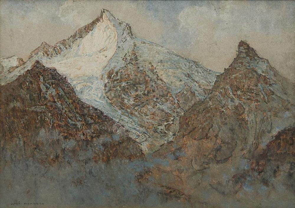 jos mingret 1880 1969 brume ascendante sur les montagnes huil · Geneve Encheres · 2020-12-09 José Mingret comparable auction result: jos mingret 1880 1969 brume ascendante sur les montagnes huil